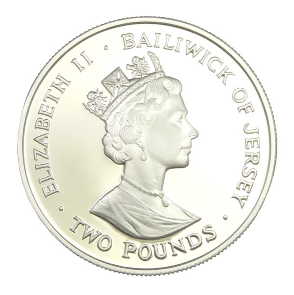Channel Islands silver proof coins jersey