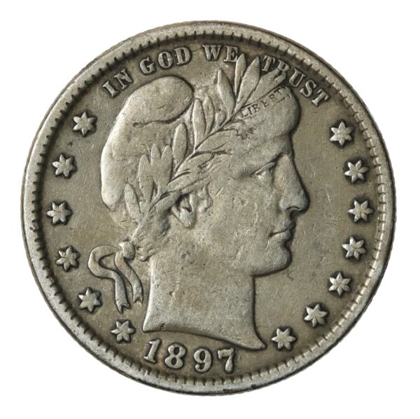 Barber quarter 1897