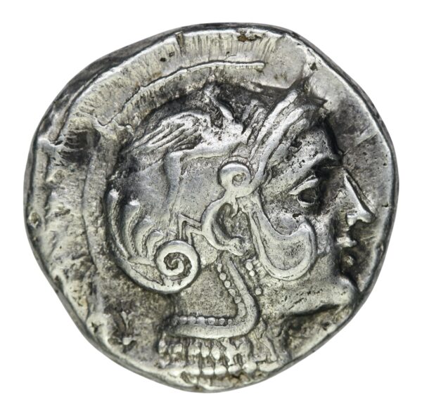 Ancient Greek silver drachm Thessaly