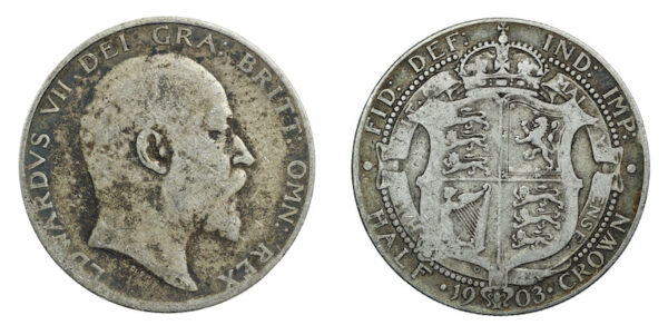 Scarce 1903 halfcrown