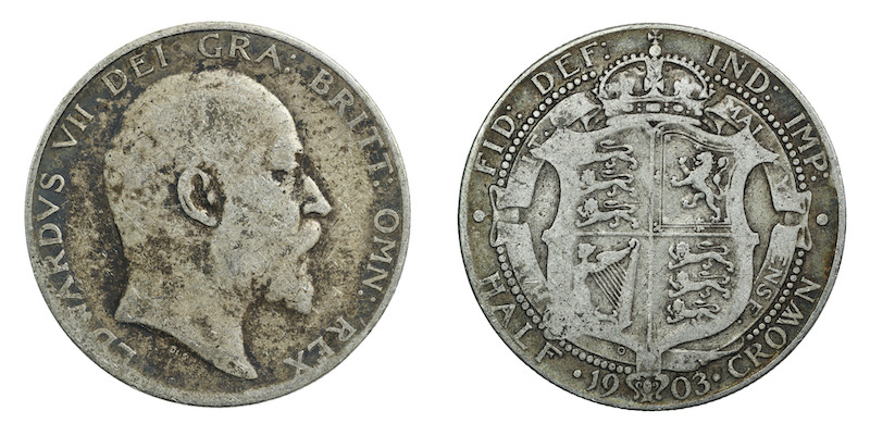 Scarce 1903 halfcrown