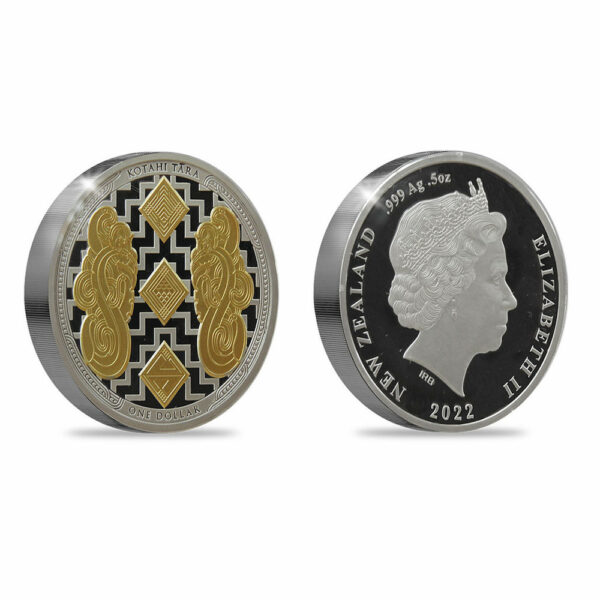 New Zealand maori culture silver coin 2022