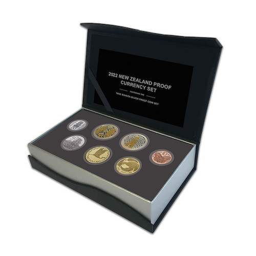 New zealand 2002 currency coin set