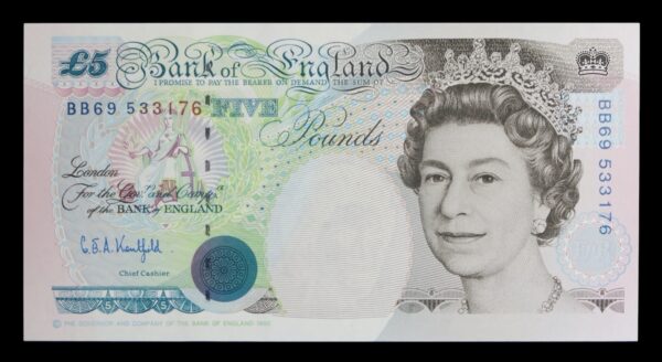 Bank of england five pounds