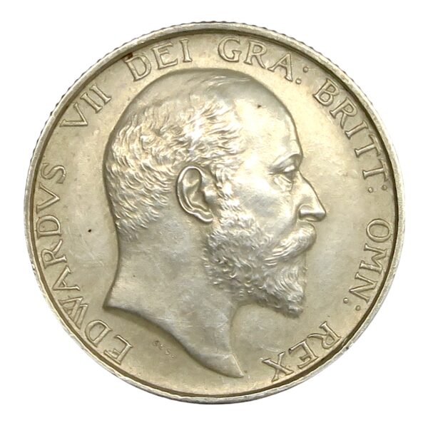 British 1902 matt proof shilling