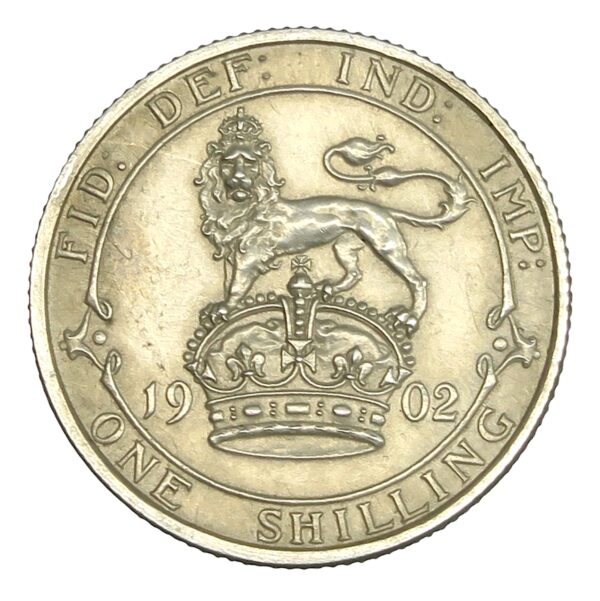 Edward seventh shilling 1902 matt proof