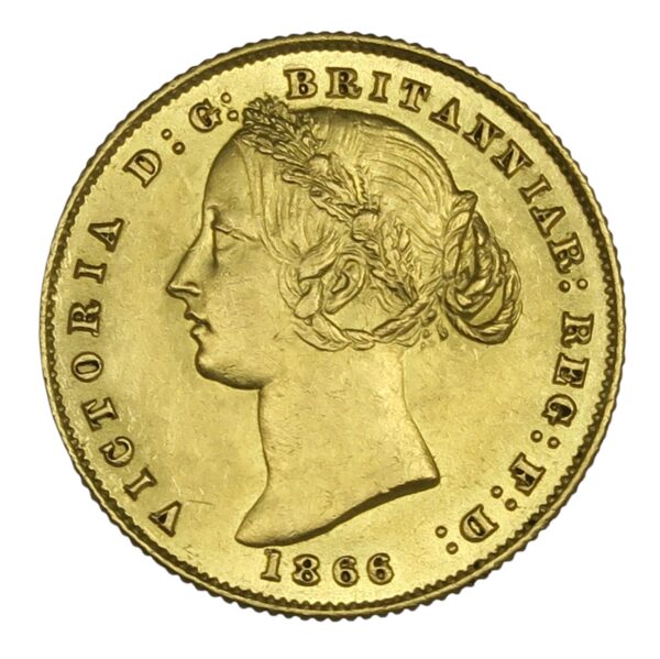 Sydney mint sovereign 1866