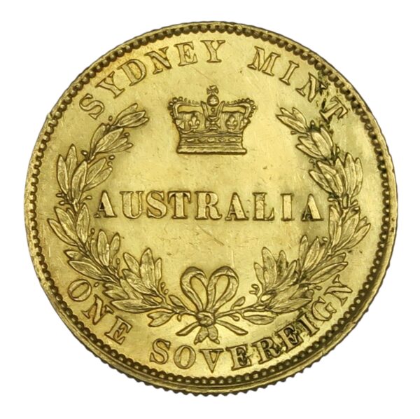 Sydney mint sovereign 1866