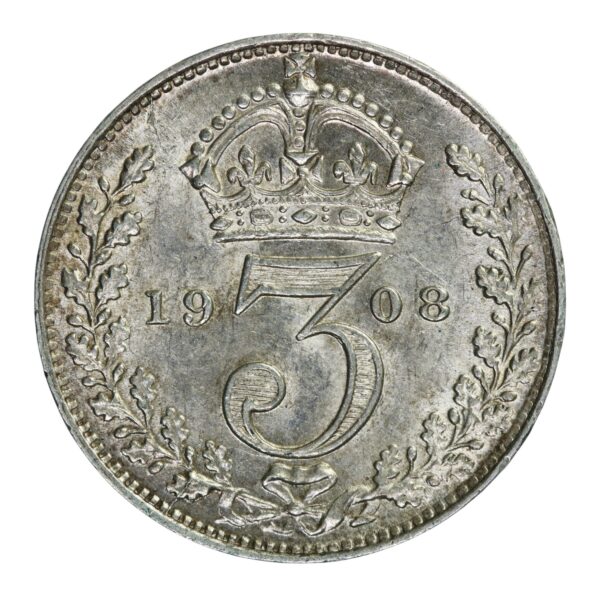 British maundy money 1908