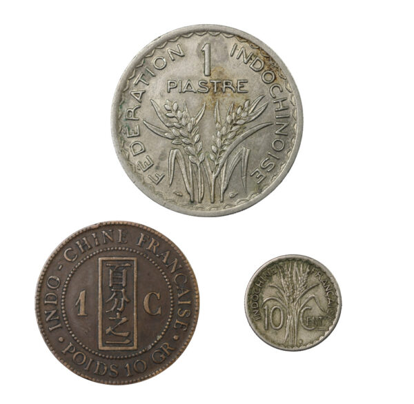French indo china coins