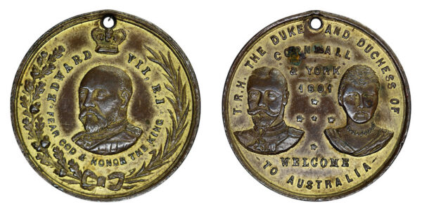 Australia medalet king edward seventh