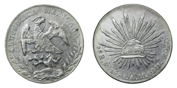 Mexican silver coinage
