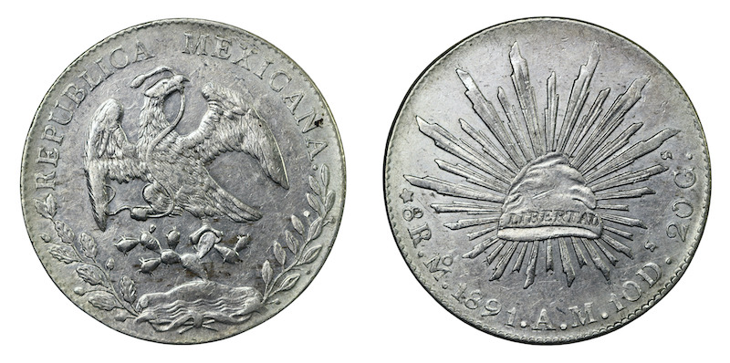 Mexican silver coinage