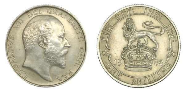 Matt proof shilling 1902