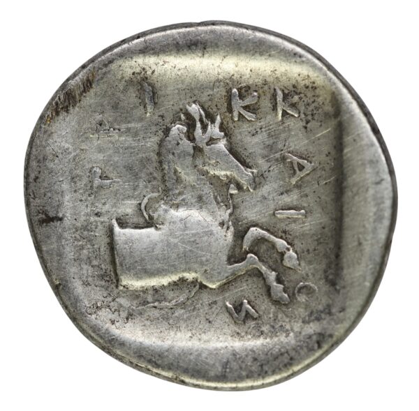 Greek Thessaly silver hemidrachm coins