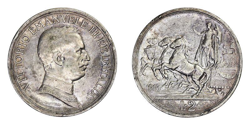 Italian quality silver coins