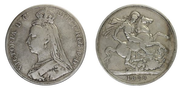 Queen victoria crown 1889
