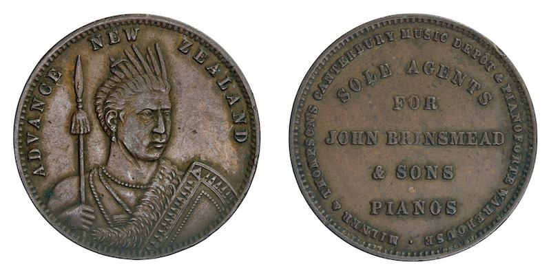 Milner and thompson token 1881