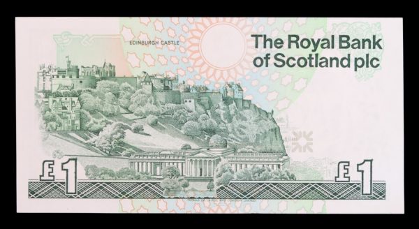 Royal bank of scotland one pound 1992