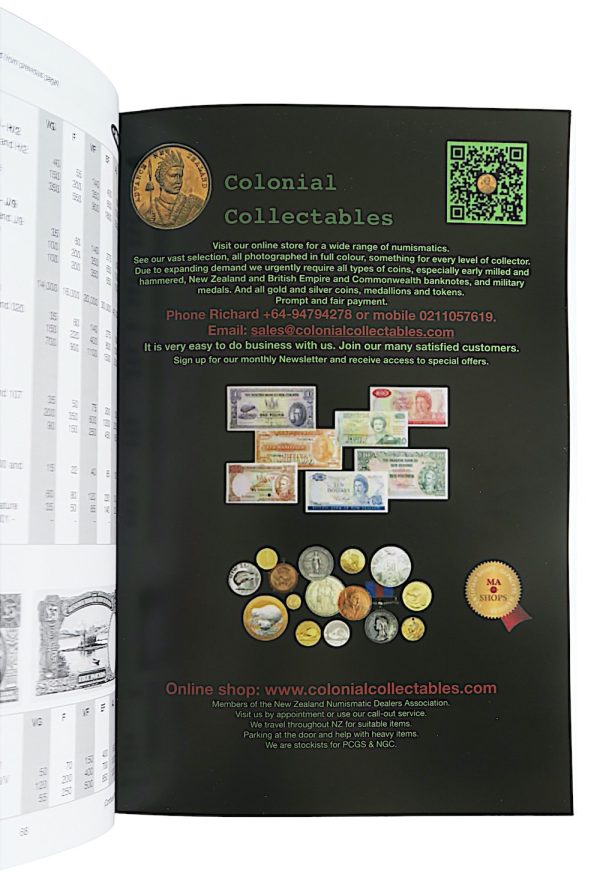 New zealand numismatic catalogue 2025