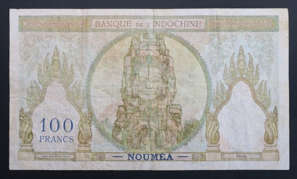 Banque de l indochine 100 francs 1953