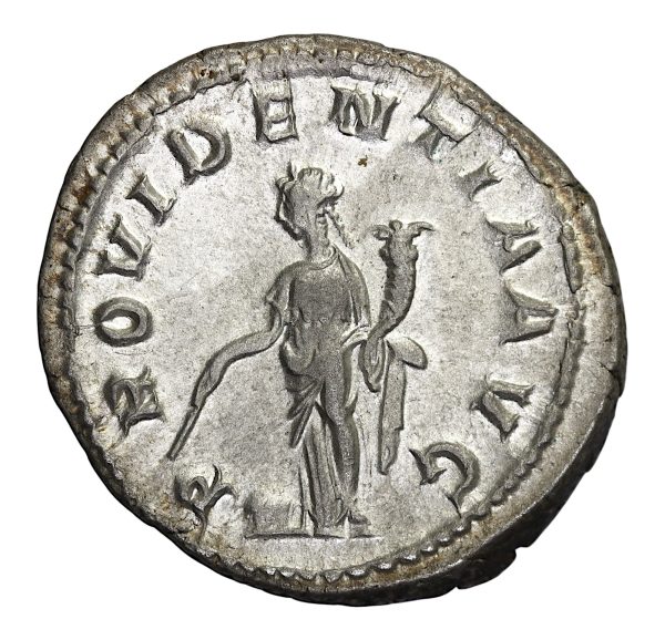 High grade roman silver denarius coinof emperor maximinus the first