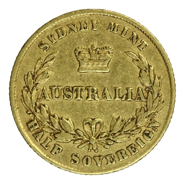 Australia gold coinage sydney mint 1861