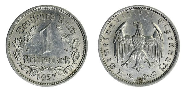 Reichsmark 1937 berlin mint