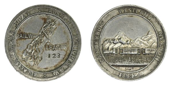 Nz railway history South Island railway league 1884 to 1885