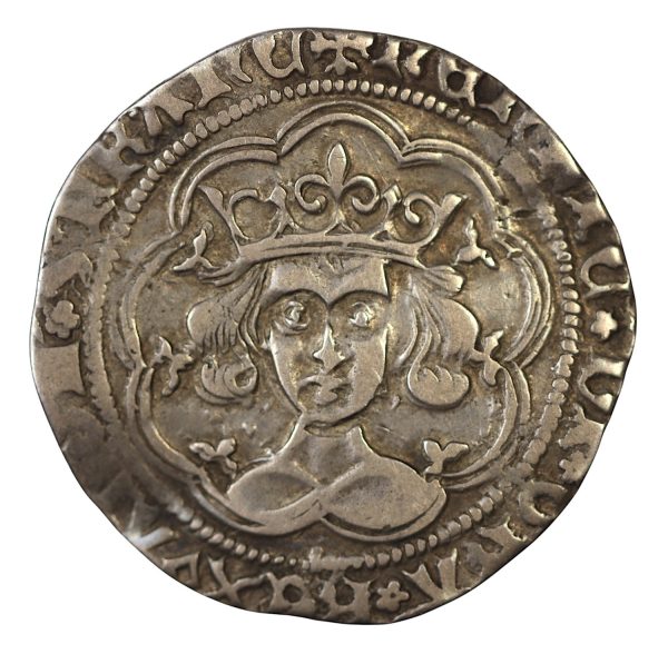 Henry the sixth groat pinecone issue