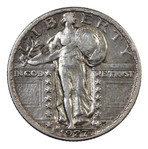 Standing liberty quarter 1927