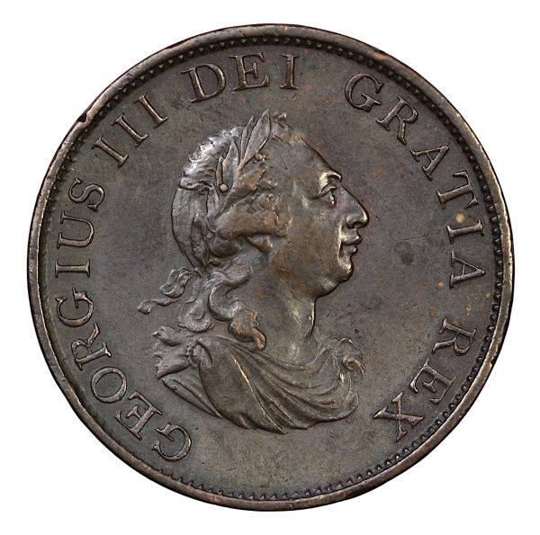 George the third halfpenny 1799