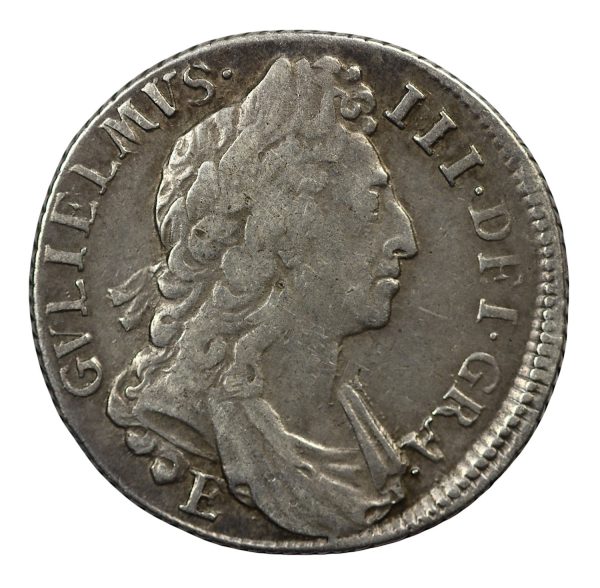 Willian the third shilling 1696 Exeter