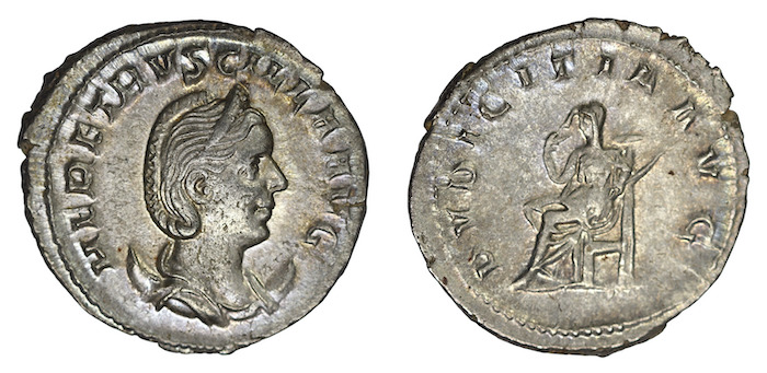 Roman imperial silver coins