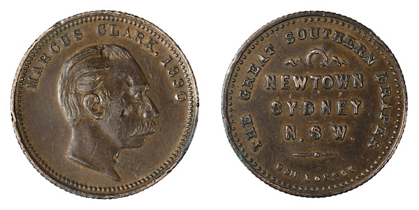 Australia farthing token 1890 Newtown