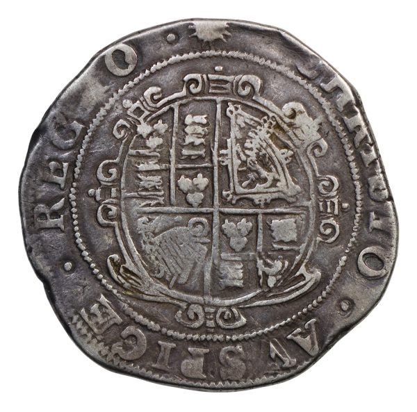 Charles first halfcrown sun mint mark