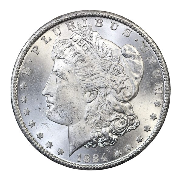 United states morgan dollar 1884