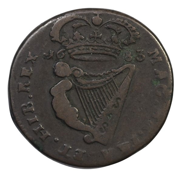 Ireland charles the second halfpennies