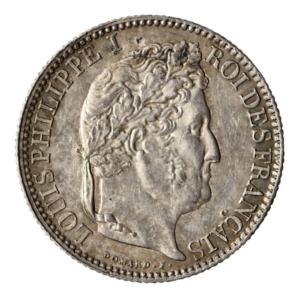 Louise philippe fifty cents 1847