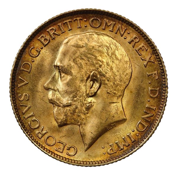 King george sovereign 1925 Melbourne