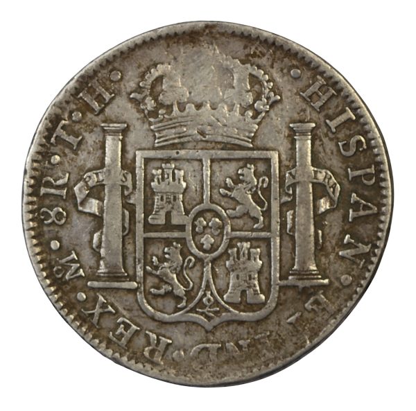 Mexico ferdinand 7 8 reals 1809 th