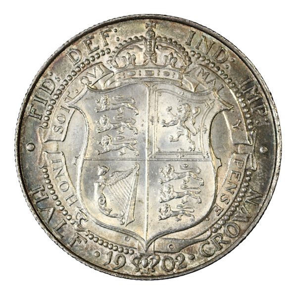 British 1902 halfcrown