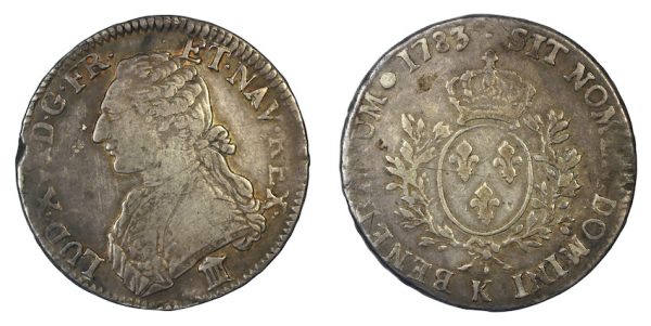 France ecu 1783 k