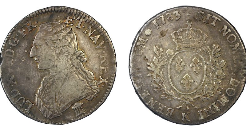 France ecu 1783 k