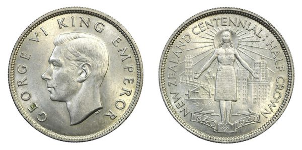 Centennial halfcrown 1940