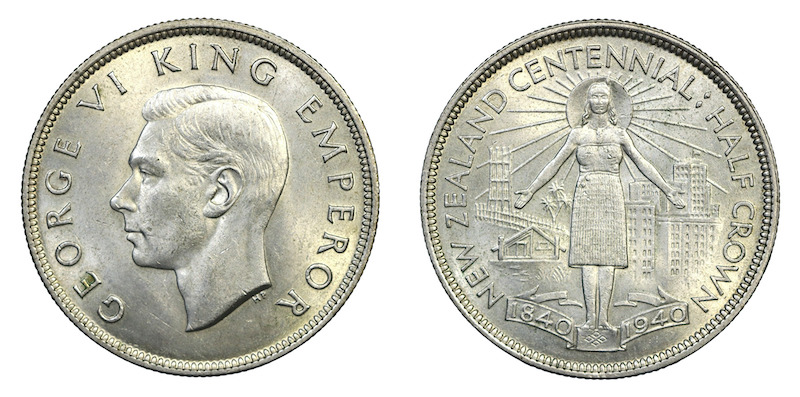 Centennial halfcrown 1940