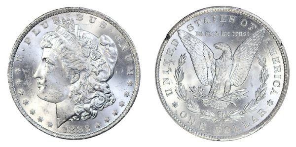 Uncirculated margan dollars Carson City Mint