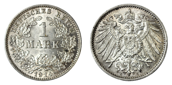 High quality German mark 1914e