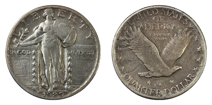 United states 1929 quarter
