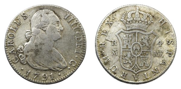 Spain four reals 1791